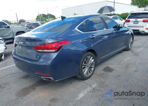 2015 Hyundai Genesis 3.8 from USA, damaged, VIN KMHGN4JE5FU102618